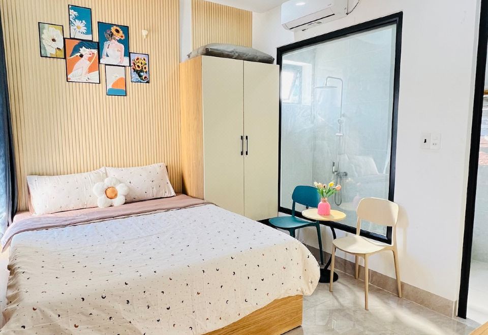 Phòng đơn có cửa sổ gần biển bãi sau (3-5) Homestay Vũng Tàu giá rẻ cho nhóm